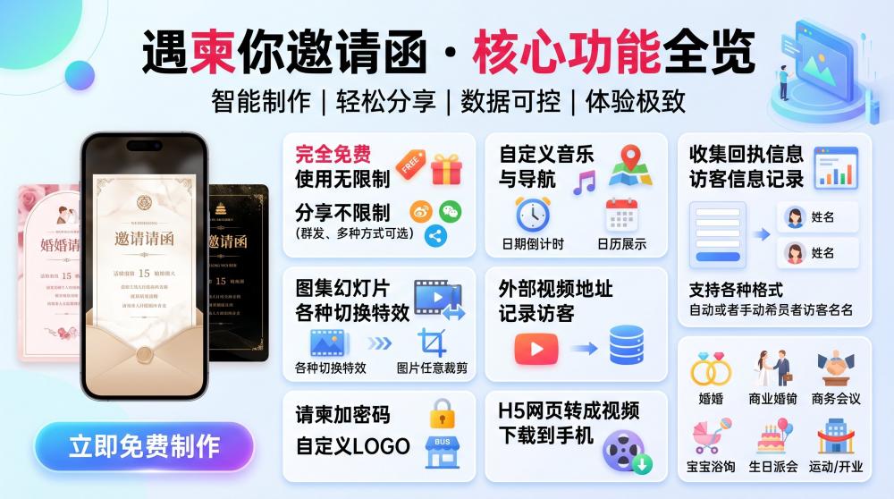 商务会议邀请函怎么做？严谨得体尽显企业格调
